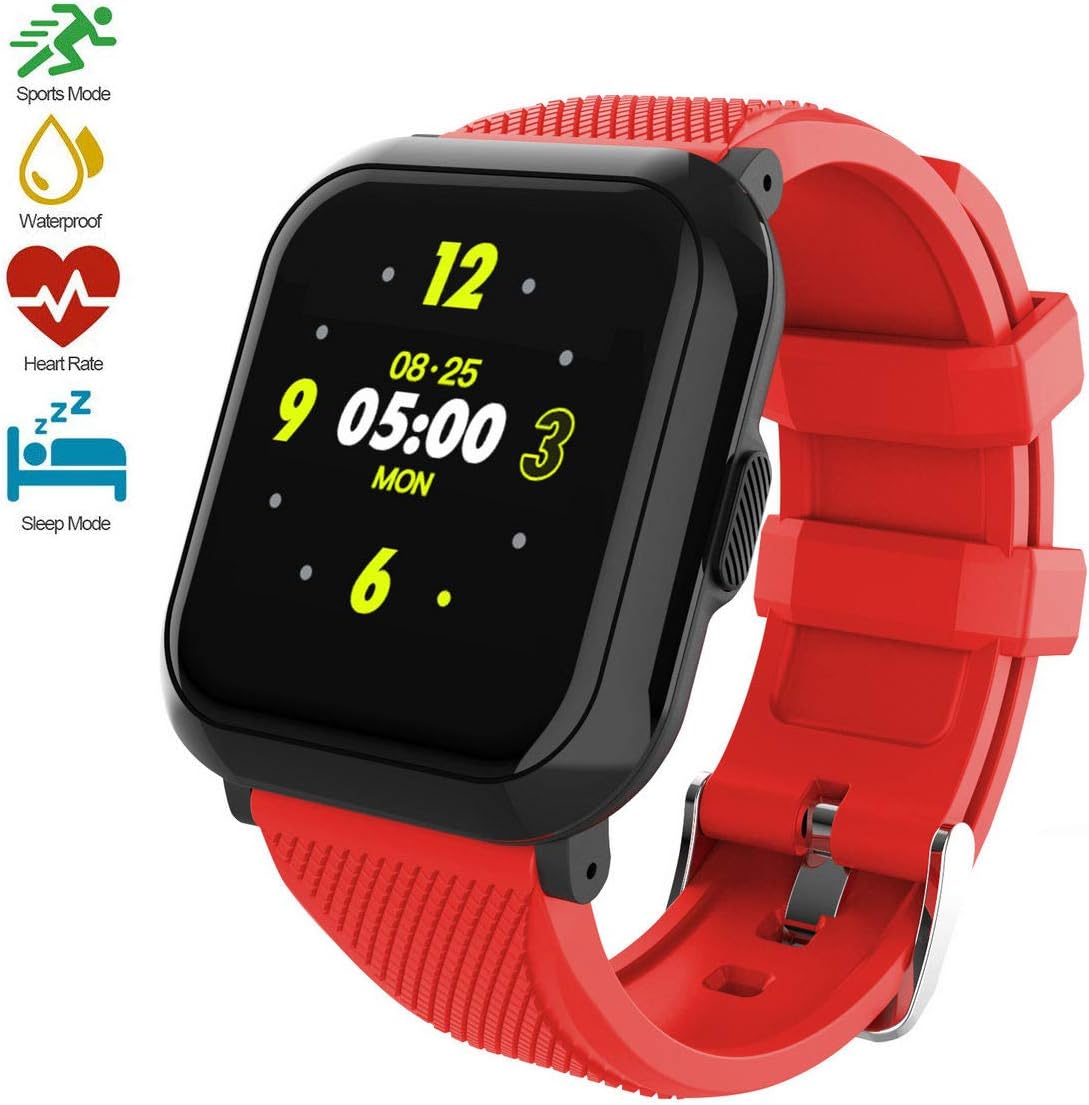Longess Fitness Tracker 1.3" Color Screen Fitness Watch,Sport Tracker IP68 Waterproof for Swimming Heart Rate with Blood Pressure and Activity Tracking Monitor Monitor Calorie Counter