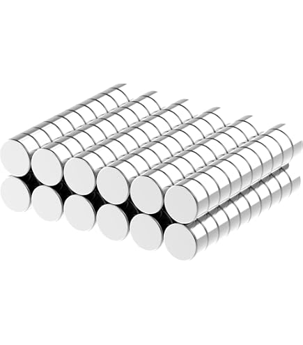 Imanes Tierras Raras Pequeños 100 Imanes De Neodimio N50 - Discos Redondos 3 Mm X 1 Mm, Tierras Raras, Súper Fuertes Imanes Neodimio N50 Pequeños