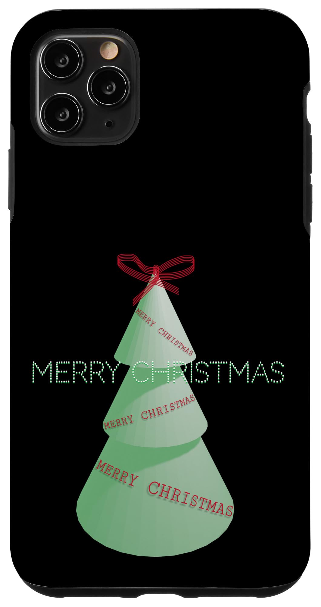 iPhone 11 Pro Max Eco-friendly Christmas Tree 3D Case