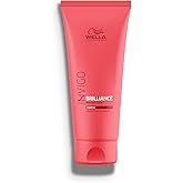 Wella Professionals Invigo Brilliance Conditioner for Coarse Hair | Color Protection & Vibrancy | 8.4 Fl Oz