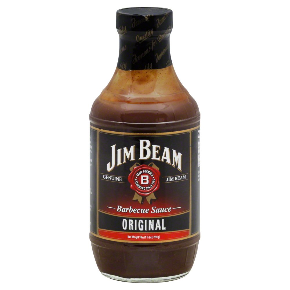 Jim Beam barbeque sauce 18oz (020023035599)