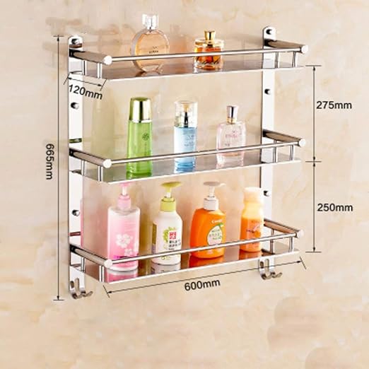 Estanterias acero inoxidable baño | Inoxidable