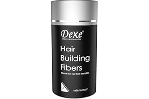 Easy to Use Lose Hair: Dexe HAIR BUILDING FIBERS 22G BLACK COLOR