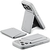 MOFT Magsafe Wallet, 8-Card Holder, Magnetic Phone Stand with Pull to Access Design, RFID Blocking, Angle Adjustment & MOVAS Minimalist Snap Field Wallet for Men Travel Essentials, Misty Cove