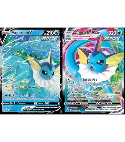 Pokemon Jolteon V & Vmax Set - Evolving Skies 051/203 Ultra Rare