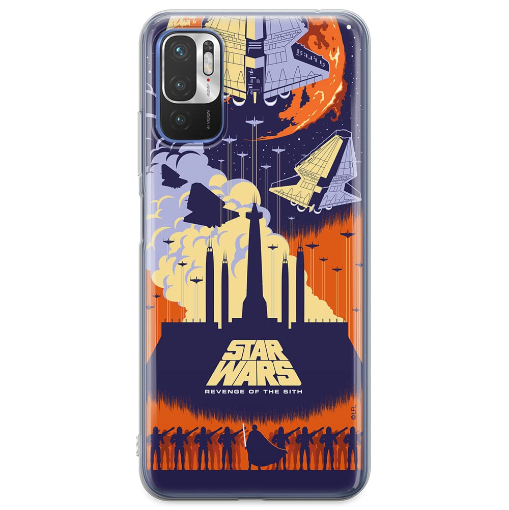 ERT GROUP mobile phone case for Xiaomi REDMI NOTE 10 5G / POCO M3 PRO original and officially Licensed Star Wars pattern 030 optimally adapted to the shape of the mobile phone, case made of TPU