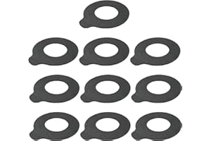 EATAKWARD 10PCS 45mm Excavator and Skid Steer 2mm Thickness Bucket Pin Shim Kit Replacement for Takeuchi Komatsu Cat Kubota Takeuchi Komatsu