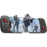 Megadream Mobile Game Controller Gamepad for iPhone iOS Android PC: Works with iPhone 17/16/15/14/13/12/11, iPad, Samsung Galaxy, TCL, Tablet, Call of Duty, Diablo Immortal - Directly Play (Black)