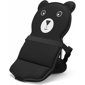 Toddler Travel Suitcase Seat Suitcase Seat For Toddler, Travel Essential - Cartoon Bear Kids Luggage With Safety Strap For Fa