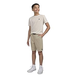 Hurley Boys' H20-Dri Pull On Shorts, Khaki, 7