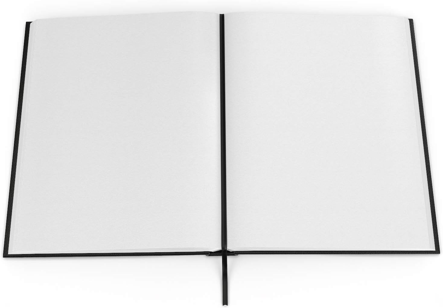 Arteza 21.6 x 27.9 cm Hardback Sketchbook, 220 Pages, 110gsm, with Bookmark Ribbon, Expandable Inner Pocket - Image 4