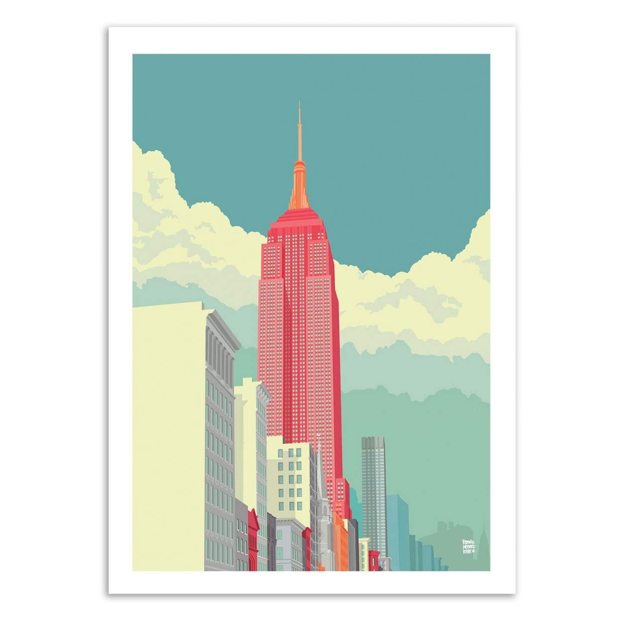 Wall Editions Art-Poster - 5th Avenue - Remko Heemskerk