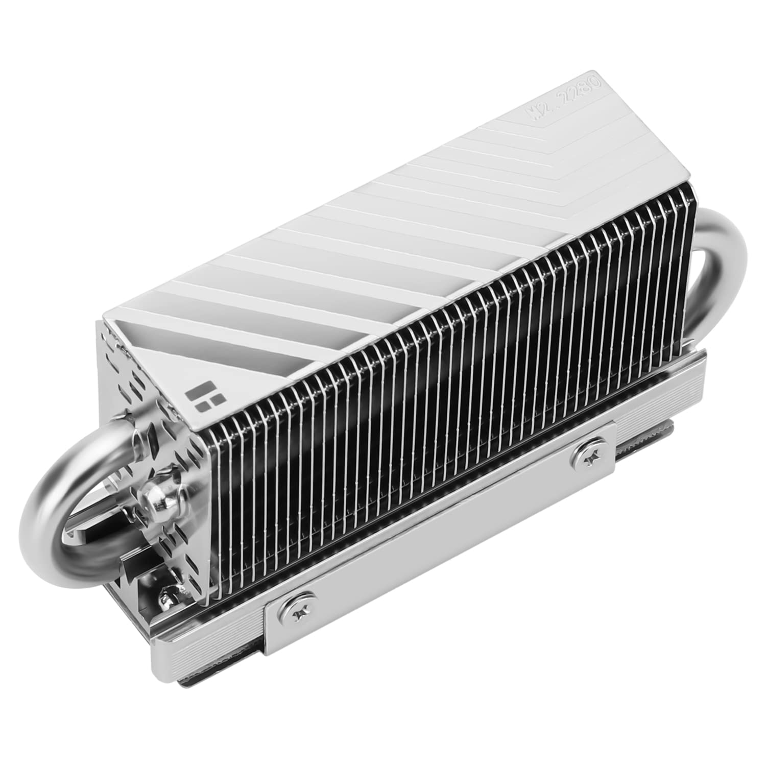 Thermalright HR10 2280 SSD Heatsink Cooler,Double-Sided Heat Sink,With 2×5mm Heatpipes AGHP Tochnology, With Thermal Silicone Pad for M.2 2280 SSD Cooling,Computer High Performance 2280 SSD Cooler — image 1