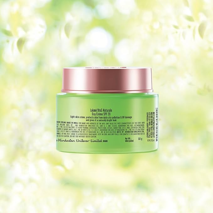 lakme natural day cream