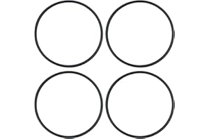 RUIQALITH 4 Pack Replacement Drive Belts Compatible with LORTONE 33B & 45C Rock Tumblers - Round Style Nitrile Rubber Bands