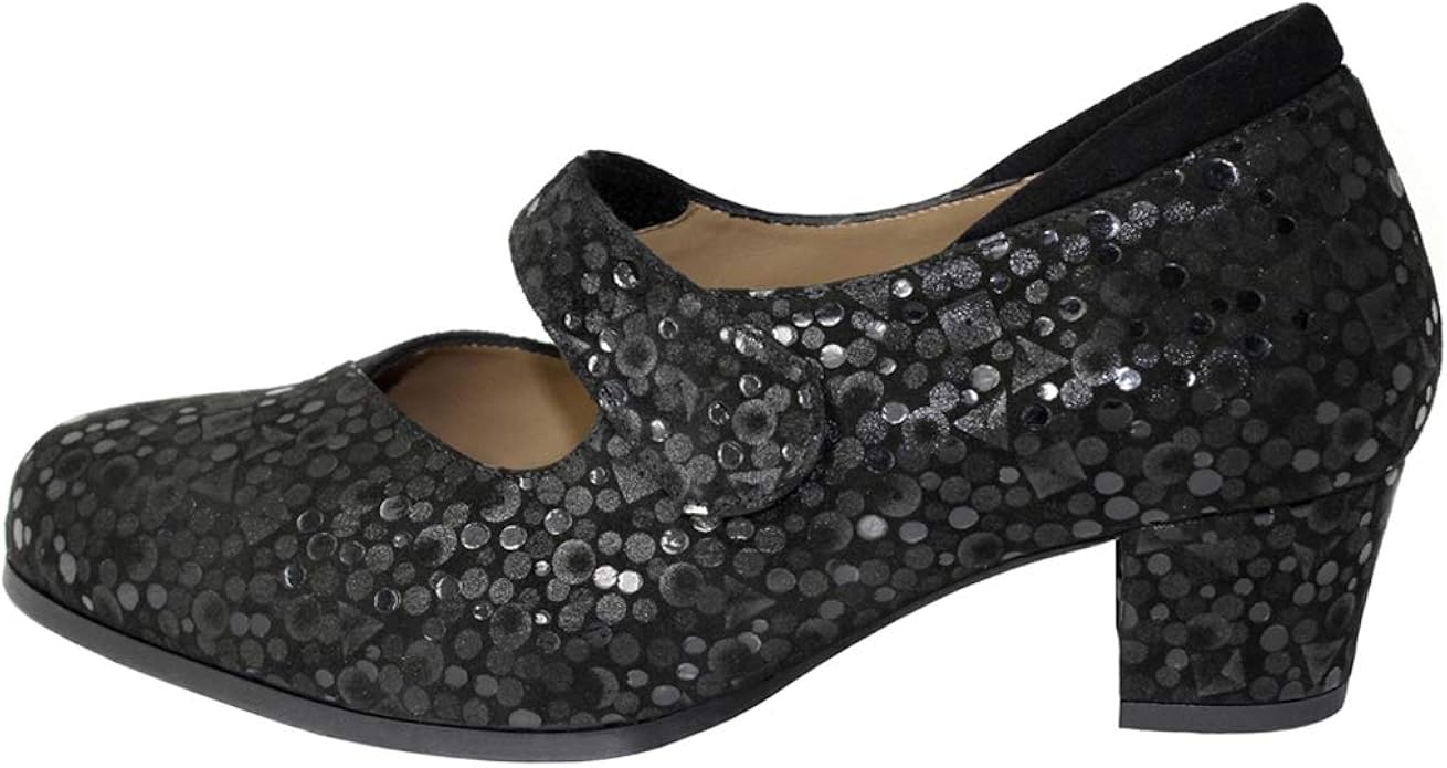 Zapato de Vestir Ancho Especial. Capacidad para Plantillas ortopédicas. Altura de tacón 4 cm Zapato de Vestir Ancho Especial. Capacidad para Plantillas ortopédicas. Altura de tacón 4 cm