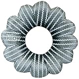 Total Pillow Microbead Portable Pillow - 2017 Exclusive Design - Use at Home or On The Go To Support Your Neck, Back and Knees - Silky Waves