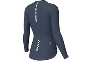 Wulibike Cycling Jersey Women Long Sleeve,Bike Shirts for Women Biking Tops Breathable Cycle Jerseys with 4 Pockets
