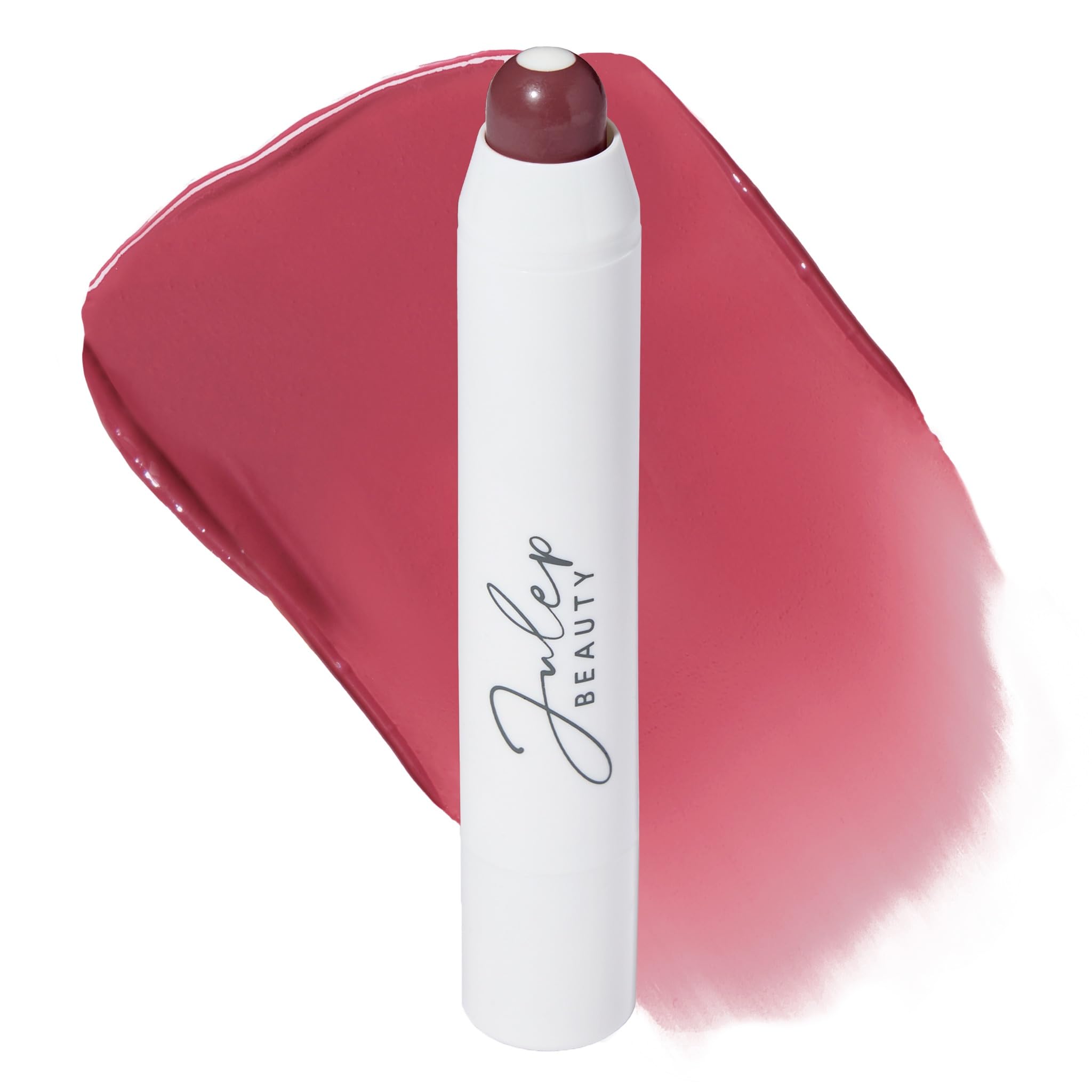 Julep It's Balm Full Coverage Lip Crayon (Island Blossom) Hydrating, Nourishing Lip Colour - Smooth, Highly Pigmented, Semi-Gloss Finish - Buildable Lipstick with Nourishing Vitamin E Lip Balm Core — image 1