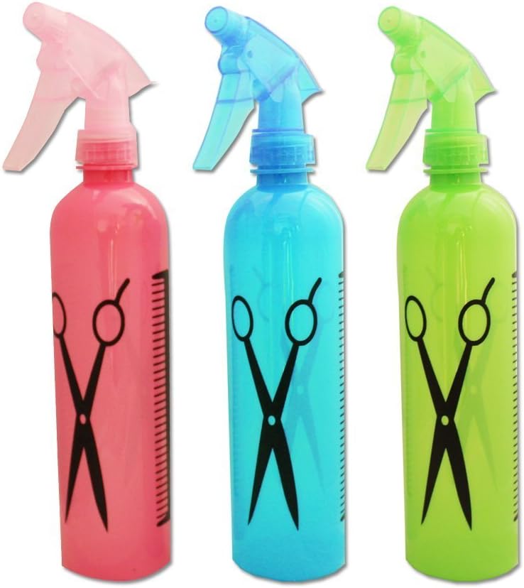 vepson 3 Pcs Set Of Water Spray Bottle Hairdressing Hair Salon Spray