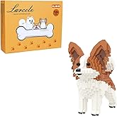 Larcele Micro Building Blocks Set, DIY Mini Building Toy Bricks for Age Over 12 Years, 1008 Pieces KLJM-02 (Papillon)