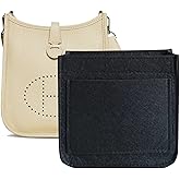 Lckaey Felt Organizer-for Hermes Evelyne III tpm pm gm Bag Insert Mini 16 29 33 Bag Purse Organizer Y003 black-M