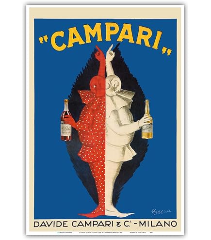 Amazon.com: Campari L'Aperitivo (Campari Aperitif) - Clown Wrapped