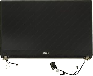 13.3 3200X1800 QHD+ Laptop LCD Touch Screen LED Backlight Replacement Full Complete Assembly with Hinge-up For Dell XPS 13 9350 9360