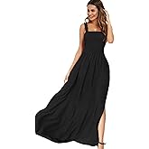 Just Quella Maxi Dresses for Women Summer Strapless Boho Beach Long Dress