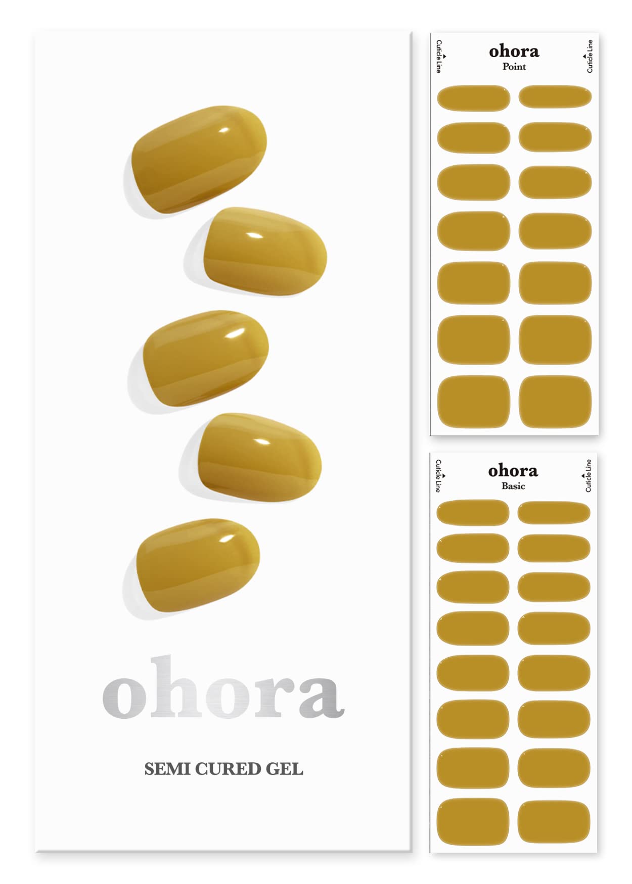 ohora Semi Cured Gel Nail Strips