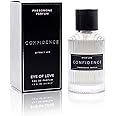 Eye Of Love Confidence Pheromone Cologne for Men - Boost Charisma & Charm - 50ml Deluxe Parfum - Infused with Male Pheromones - Magnetic Allure for Professional & Social Success