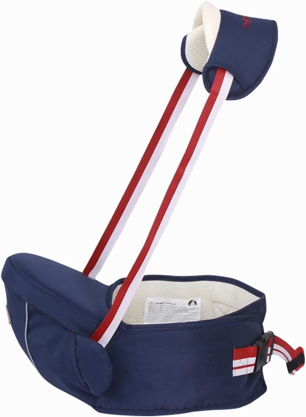 AIEOE Infant Waist Seat with Straps Baby Seat Carrier Outdoor Seat Support Multifunctional Breathable Seat Carrier Dark Blue