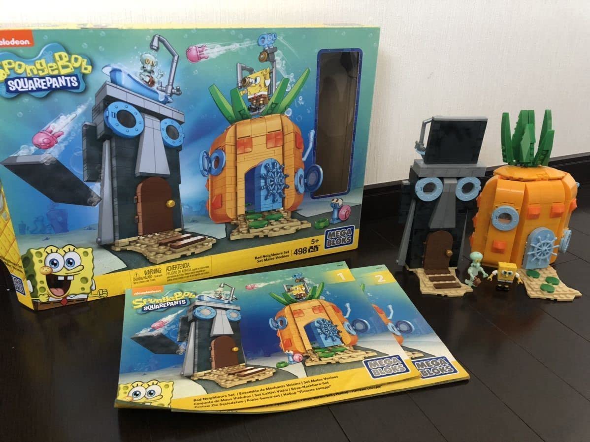 Mua Mega Bloks Spongebob Bad Neighbors Figurine Squarepants Gary