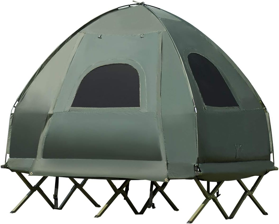 bed camping tent