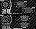 Max Brakes Front & Rear Premium Brake Kit [ OE Series Rotors + Metallic Pads ] TA024243 Fits: Volvo 2001-2007 S60 & V70 | 1999-2006 S80 | 2003-2007 XC70