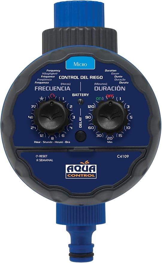 Aqua Control Riego por Goteo para Jardín-Incluye Goteros, Tubería ...