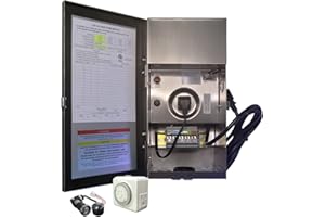 COLOER 150W (12V-13V-14V-15V) Multi-Tap Low Voltage Transformer with Timer&Photocell for Outdoor Landscape Lighting, Yard Light, Garden Lights, Fully Encapsulated Toroid Core,ETL Listed