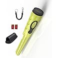 Punktoy Fully Waterproof Pinpoint Metal Detector Pinpointer - 360 Search Treasure Pinpointing Finder Probe with Belt Holster for Adults and Kids (Three Mode) HS Green Color