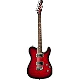 Fender 6 String Solid-Body Electric Guitar, Right, Black Cherry Burst (262004561)