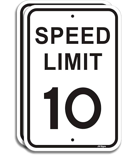 Amazon.com : STOPSignsAndMore - R2-1 35-MPH Speed Limit Signs