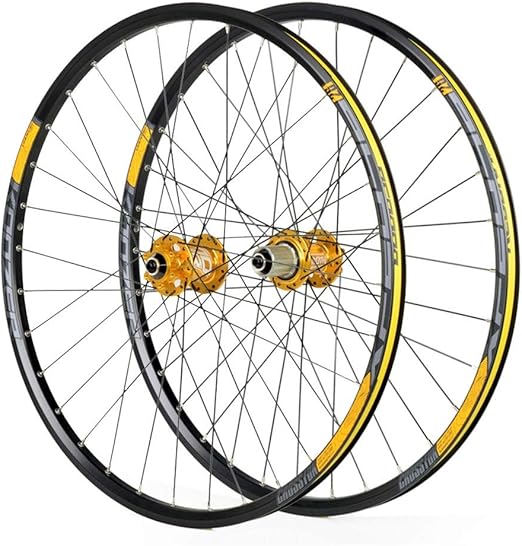 LSRRYD Double Wall Bike Wheelset for 26 27.5 29 inch MTB Rim Disc Brake