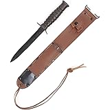 U.S. WWII M3 Fighting Knife & M6 Leather Scabbard