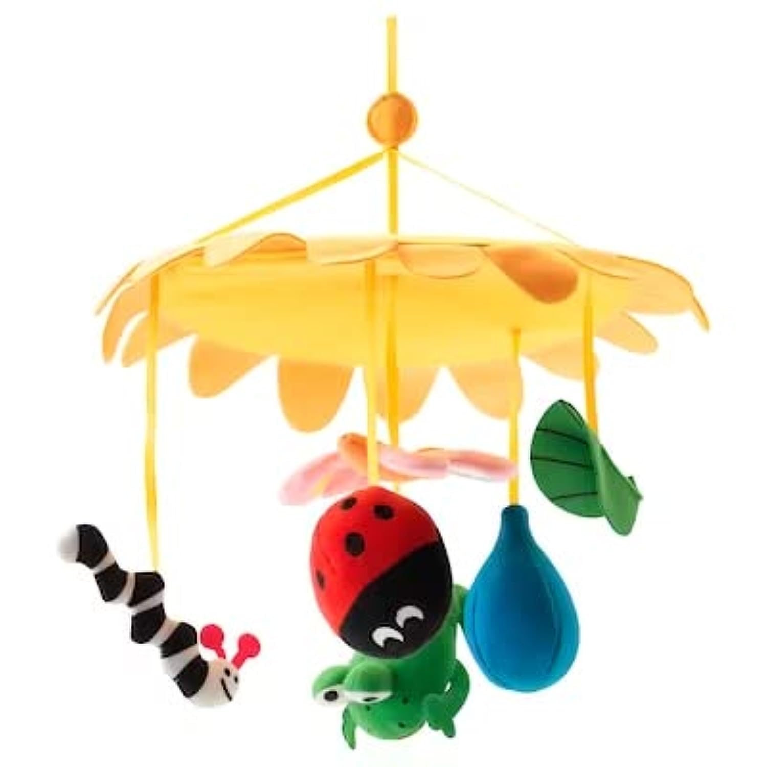 IKEA KLAPPA mobile, yellow