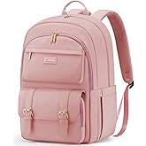 LOVEVOOK College Backpack for Women Fit 15.6 Inch Laptop,Large Capacity Travel Work Backpack Purse for Nurse Teacher
