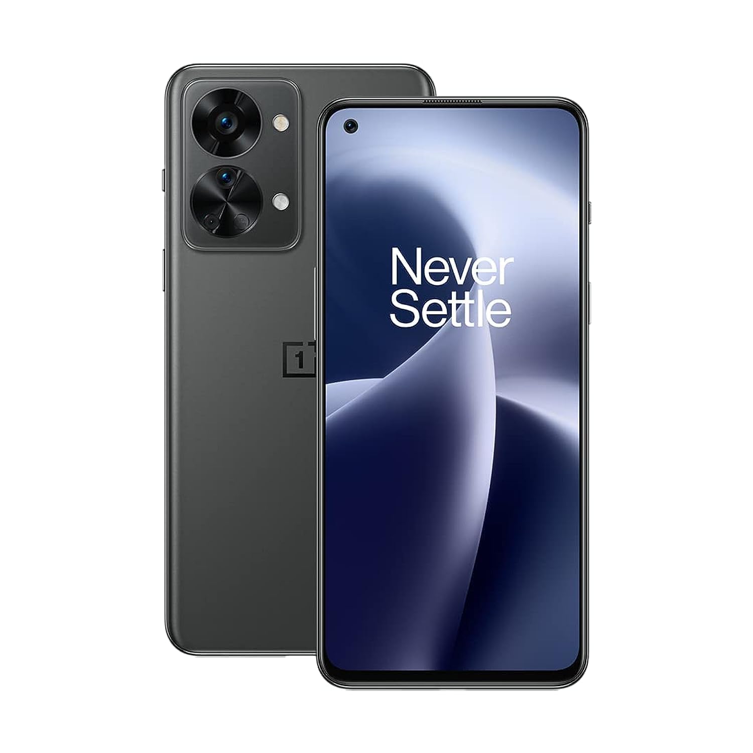 SLWYF Cover Portafoglio In Pelle PU Per OnePlus Nord 2T 5G - Con 2 Pellicole Vetro Temperato - Slot Per Carte E Supporto Orizzontale - Nero