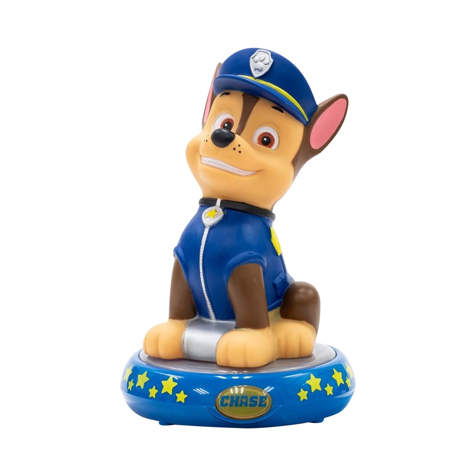 Kids Euroswan PW19761 LAMPARA PAW Patrol Figure 3D Chase Night LAMP, Multicoloured