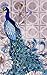 OneHippo 5D DIY Crystals Diamond Rhinestone Painting Pasted Paint By Number Kits Peacock (Head to Right),40x58 CM