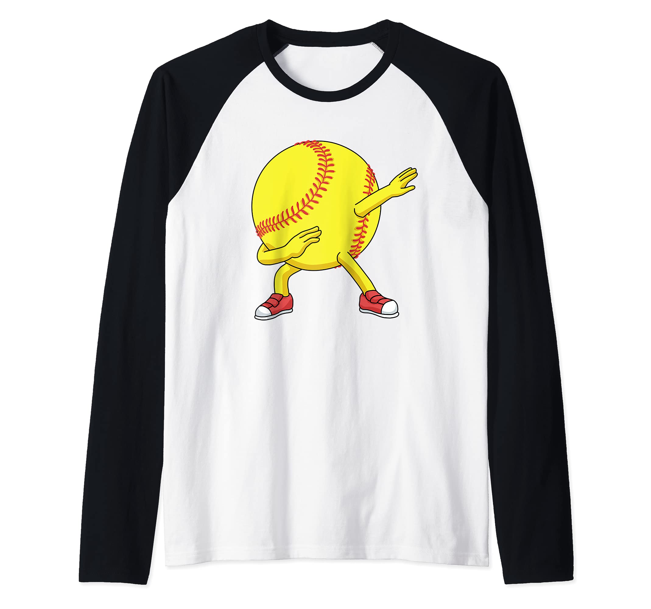 Softball Girls Player Softball Catcher Women Softball Raglan Baseball Tee