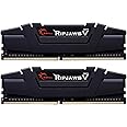 G.SKILL Ripjaws V Series (XMP) DDR4 RAM 64GB (2x32GB) 3200MT/s CL16-18-18-38 1.35V Intel AMD Desktop Computer Memory UDIMM - Black (F4-3200C16D-64GVK)