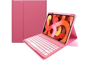kaitesi Keyboard Case Compatible with iPad 10.2" 9th 8th 7th Generation/iPad Air 10.5"(3rd Gen)/iPad Pro 10.5 Keyboard Case R